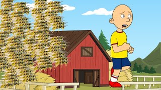 30 Billion Wasps Chase Caillou