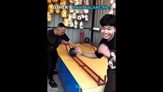 Other's Ball Balancing Vs This Guy 💀#shorts #edit #troll #trollface