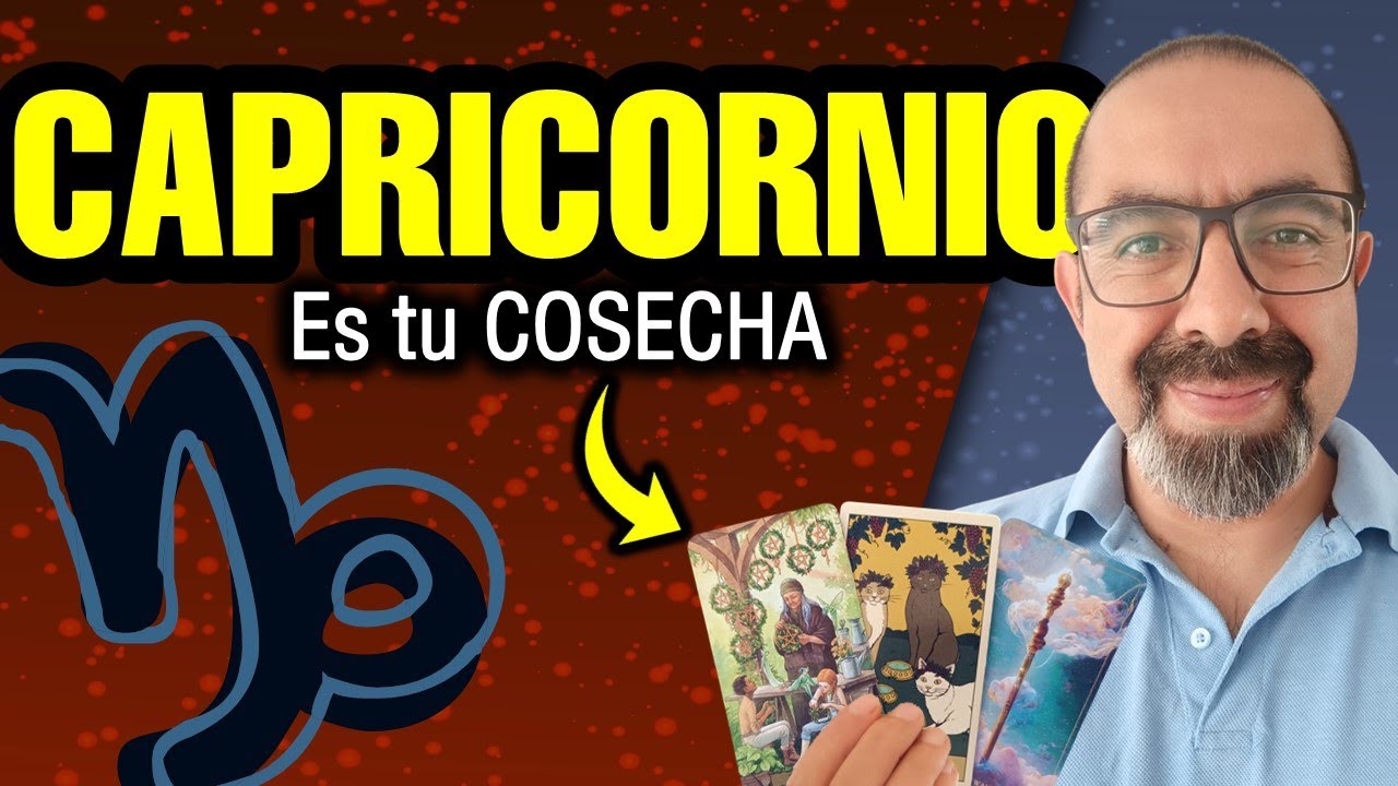 Capricornio ♑️ Sucede esta SEMANA 🍀🌈 Llegó tu MOMENTO 🔮 TAROT semanal ...