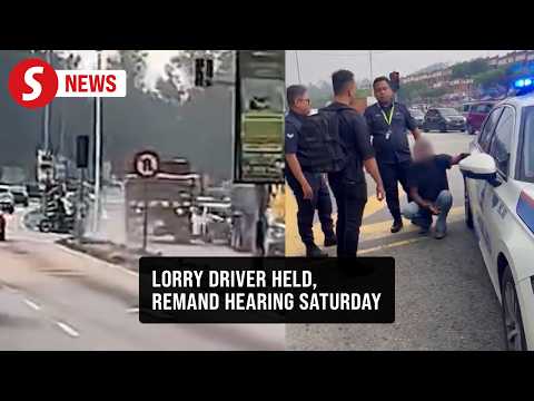 12-vehicle crash: Lorry driver tests positive for drugs