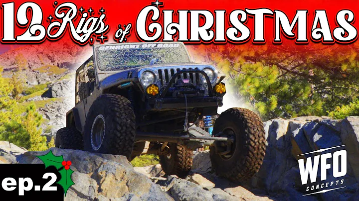 12 Rigs Of Christmas: 2005 LS Swapped Jeep LJ on 1 Tons and 40's  | Episode 2