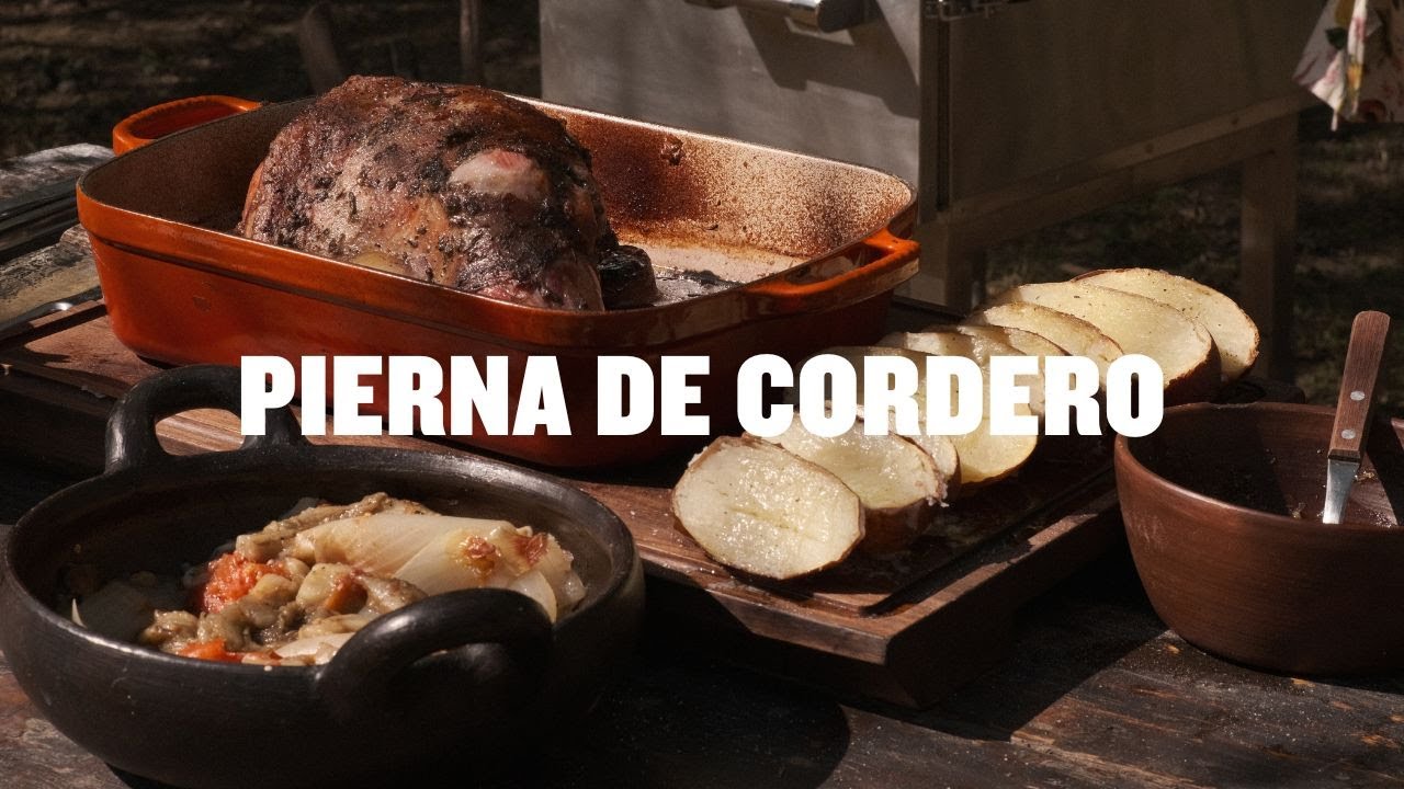La mejor receta de Pierna de Cordero al horno a leña