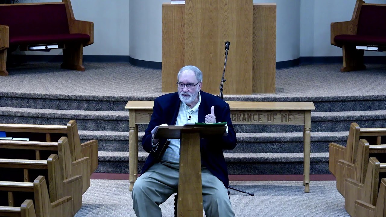 Wednesday Evening Bible Study (The Apostle Paul - Ron Estes) (1-7-26)