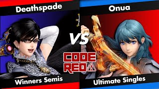 Code Red 39 WS - Deathspade (Bayonetta) Vs. Onua (Byleth)