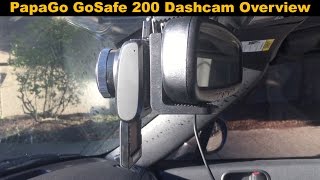 Papago Gosafe 200 Dashcam Overview & Giveaway