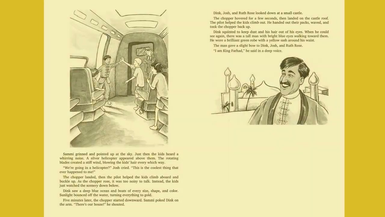 A - Z Mysteries: The Yellow Yacht Chapters 1 & 2