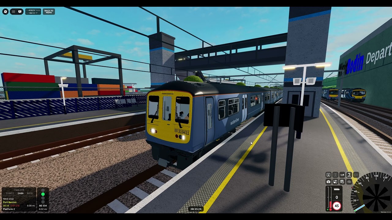 Roblox SCR v2.3.2 R010 Greenslade➡️Newry (Class 319/4)