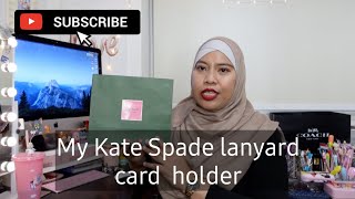 My Kate Spade Lanyard card holder by Diana Dreamstar 997 views 2 years ago 9 minutes, 18 seconds