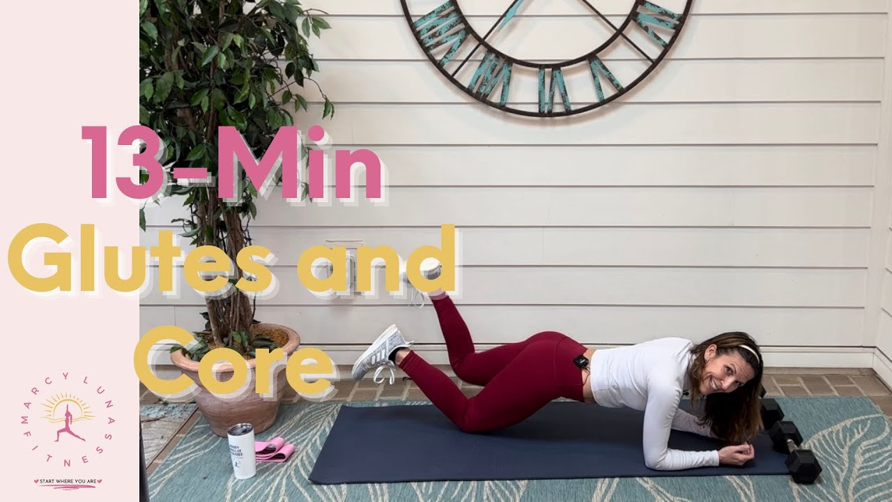 Sculpt Your Core and Glutes in 13 Minutes
