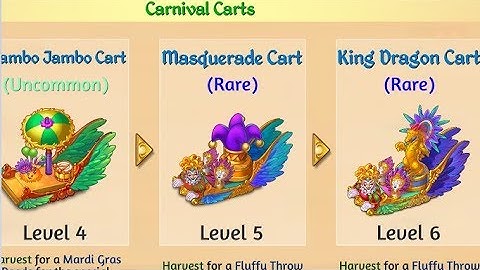 Merge Dragons Carnival Event Part 4 - Fluffy Throw Cart