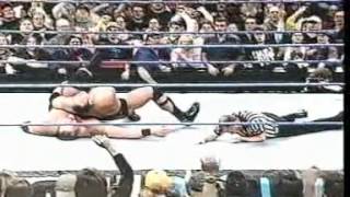 The Rock vs kurt angle no way out 2001 promo 360p
