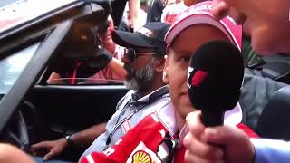 Sebastian Vettel track parade F1 2017 Malaysia GP