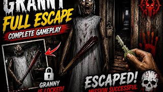 Finally Granny Chapter 1 Mein Escape Karliya😭😭