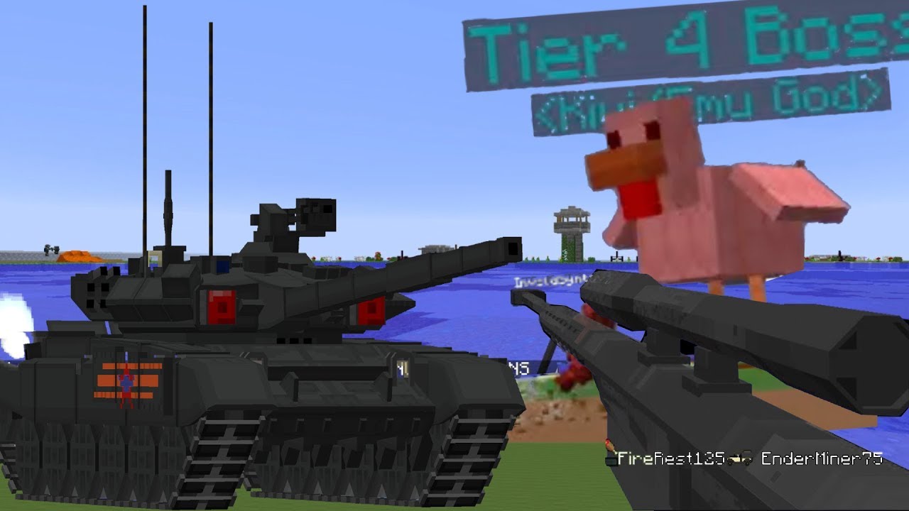 Minecraft Server Event: Second EMU WAR!? - Tier 4 release - YouTube