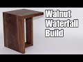 DIY Waterfall End Table — How to Woodworking