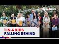 1 in 4 Queensland Kids Falling Behind.