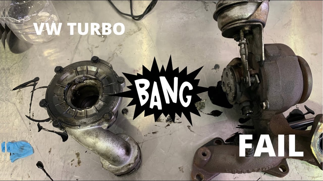 TURBO FAILURE! WHAT HAPPENS WHEN YOUR TURBO EXPLODES ! MODIFIED VW