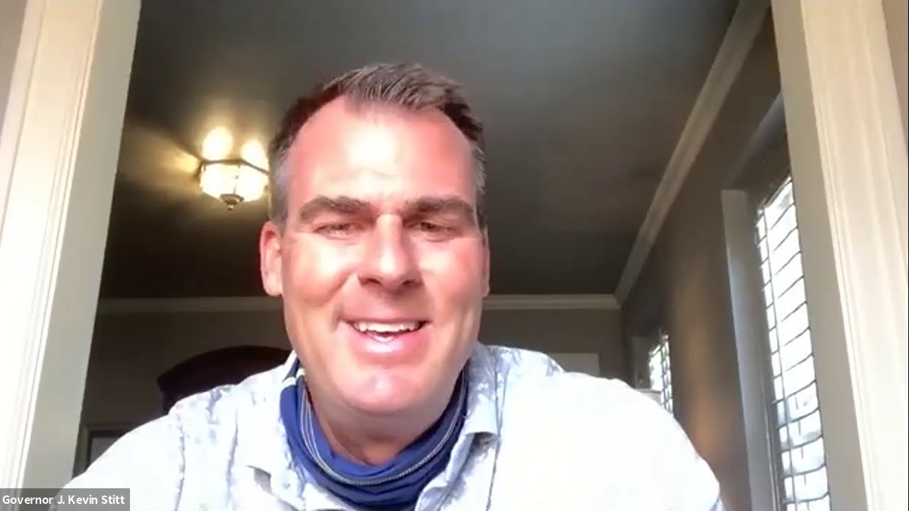 Oklahoma Governor Kevin Stitt press conference July 15, 2020 - YouTube