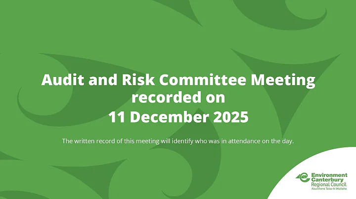 Audit and Risk Committee 11 December 2025