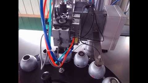 Semiautomatic Aerosol Can Filling Machine For Bottled Oxygen