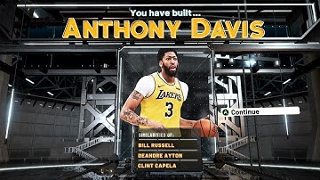 Anthony Davis Build in NBA 2K20! Best Athletic Center Build!