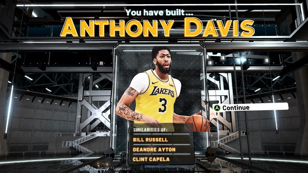 anthony davis nba 2k20