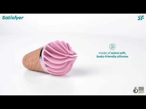 Клиторальный стимулятор Satisfyer Spinnator Sweet Treat (черный), видео 1