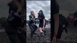 Wacken open air … nos sacó las mejores fotos en lodo #wacken2025 #metal #ladyostara
