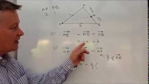 How to work with vectors - exam question 1