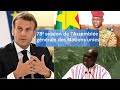 A la tribune de l'ONU, le Burkina Faso tacle violemment Emmanuel Macron, C'est du feu!!!