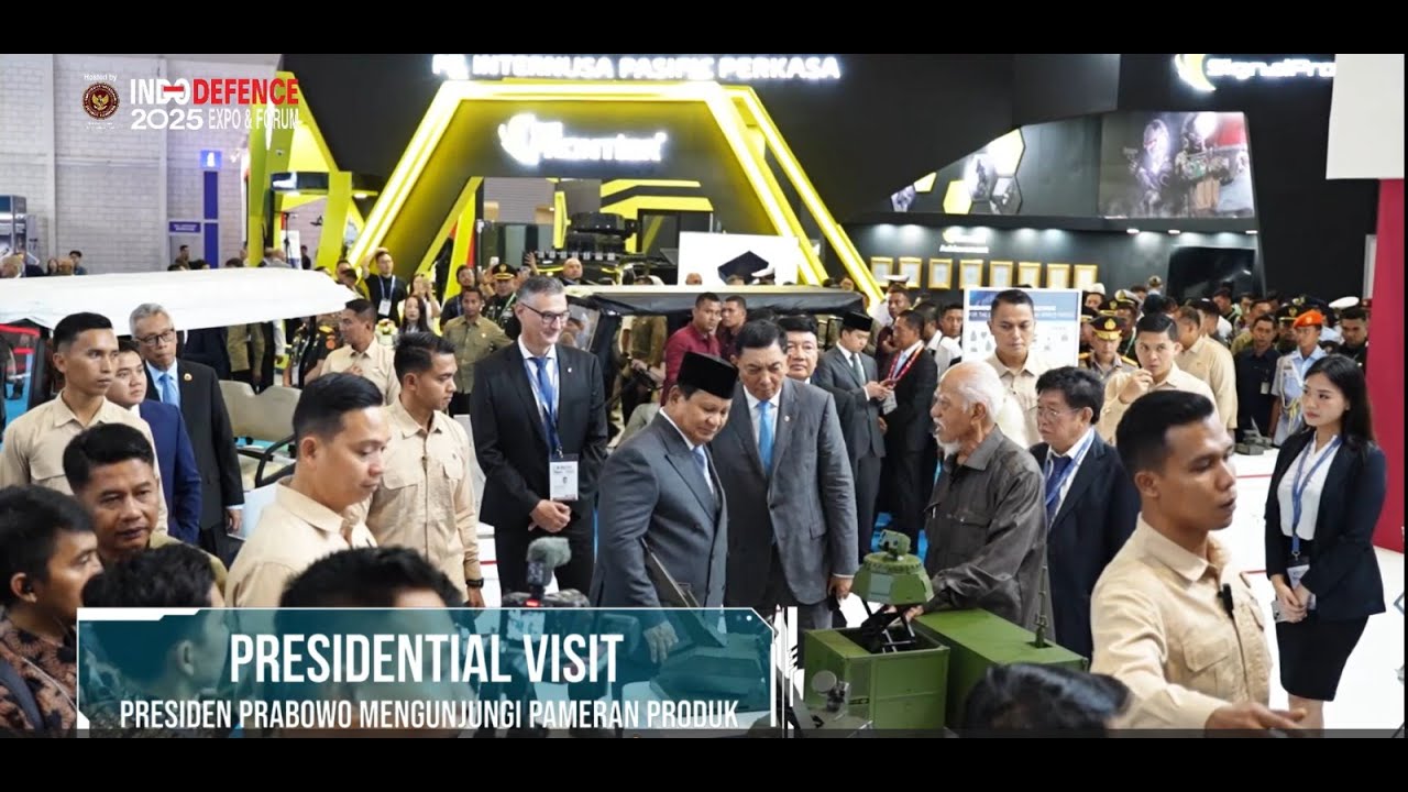 Day 1 - Indo Defence, Indo Aerospace, and Indo Marine 2025 Expo & Forum.