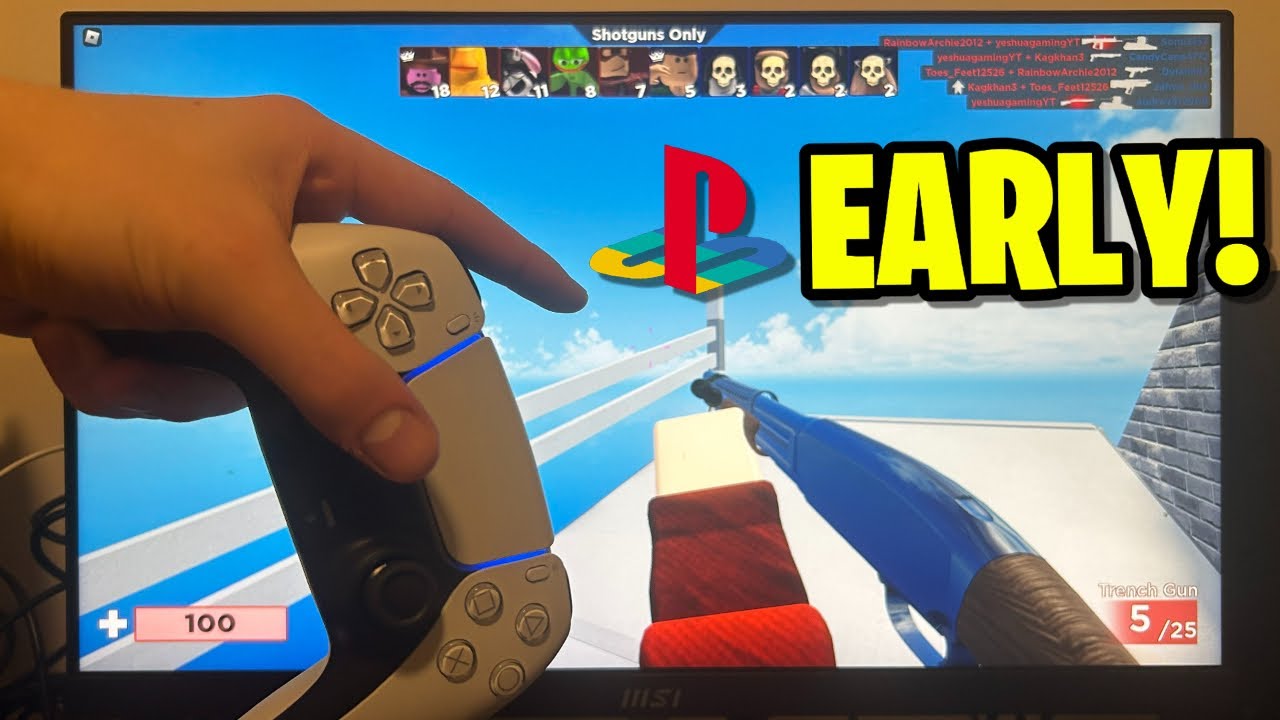 How to Play ROBLOX on PLAYSTATION! (DOWNLOAD ROBLOX PS4/PS5) 