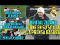 ZIDANE EXPLOTA CONTRA LA PRENSA Y PROMETE CAMBIOS | NACHO ATIZA A SERGIO RAMOS | ODEGAARD Y VINICIUS