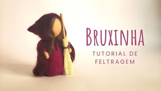 Needle Felting Tutorial - Witch