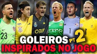 Quando o Goleiro ta INSPIRADO, ele pega até vento!!! Parte 2