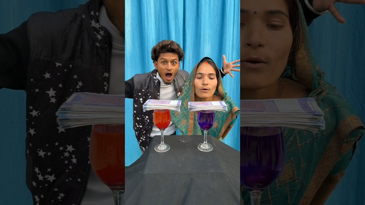 Amazing blow the money punishment funny challenge ✅