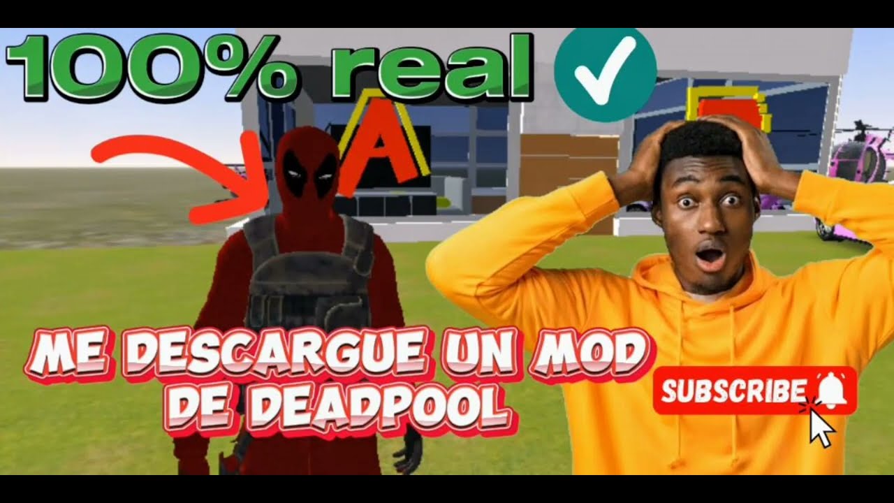 descargue un mod de Deadpool en lac 🤑😱 - YouTube
