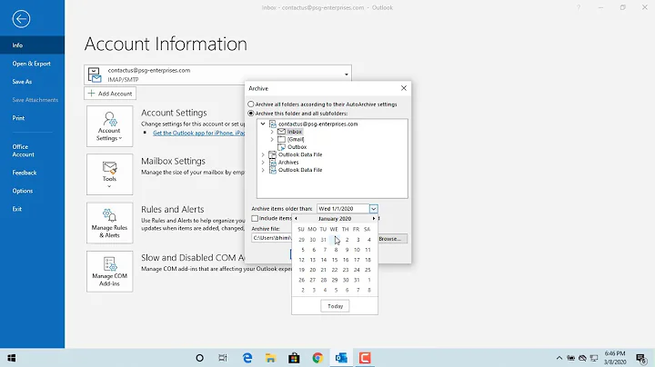 How to Archive Emails in Outlook - Office 365 - 天天要闻