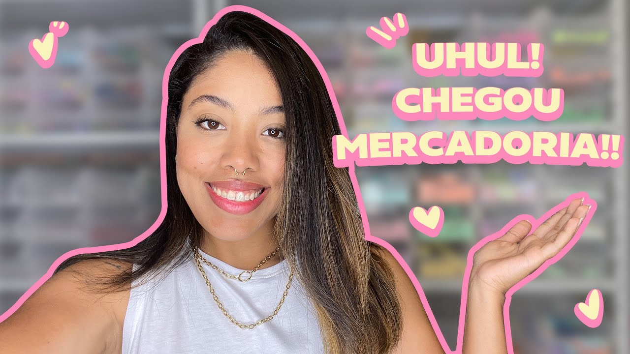 RECEBENDO MERCADORIA DA MINHA PAPELARIA ONLINE | DE PAPIER