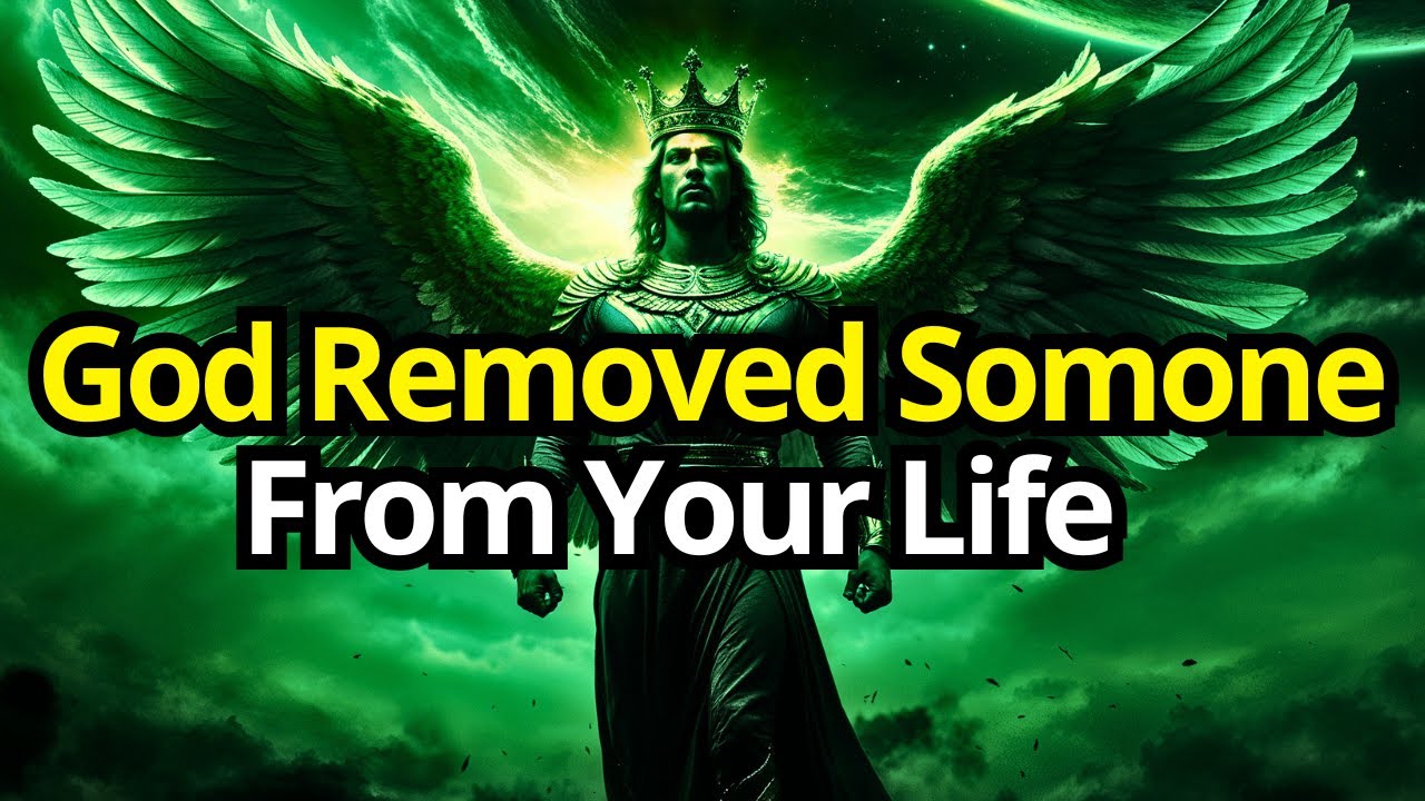 Chosen One, God Just Removed Someone From Your Life For A Divine Reason!
