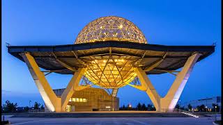 Futuristic Dome Inspiring Optimism and Creativity