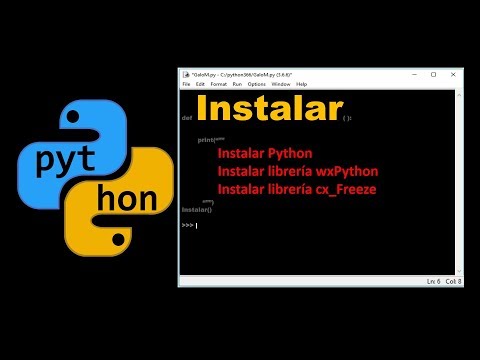 Instalación Python 3.6