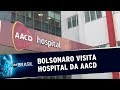 Bolsonaro visita garotinho internado em um hospital da AACD | SBT Brasil (12/10/2019)