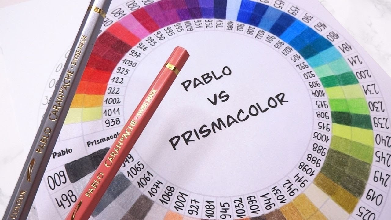 Caran Dache Pablo Versus Faber Castell Polychromos Comparison