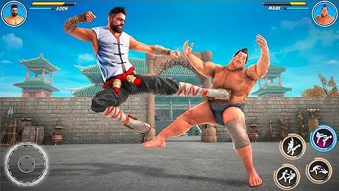 Kung fu fight karate offline games: Fighting games - Gameplay (Android)