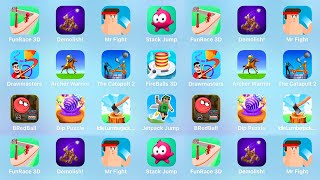Fun Race 3D, Demolish, Mr Fight, Stack Jump, Drawmasters, Archer Warrior, The Catapult 2, BRedBall screenshot 5
