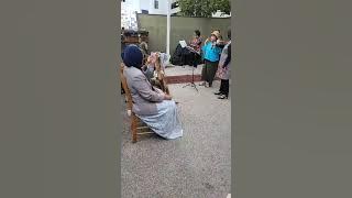 Every One Play Angklung (Indonesian Traditional Bamboo Instrument) in  PorchFest LA at HADI