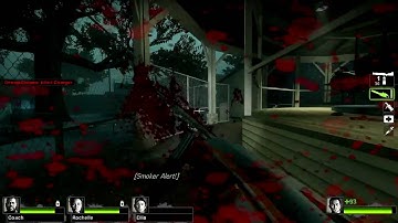 Left 4 Dead 2 - Melee Cheat Playthrough - Part 10 Fairgrounds, B