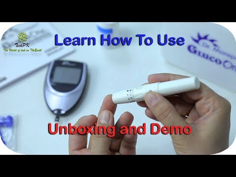 Dr. Morepen Glucose Monitor Bg-03 Unboxing and Demonstration ( How to use blood glucose Monitor