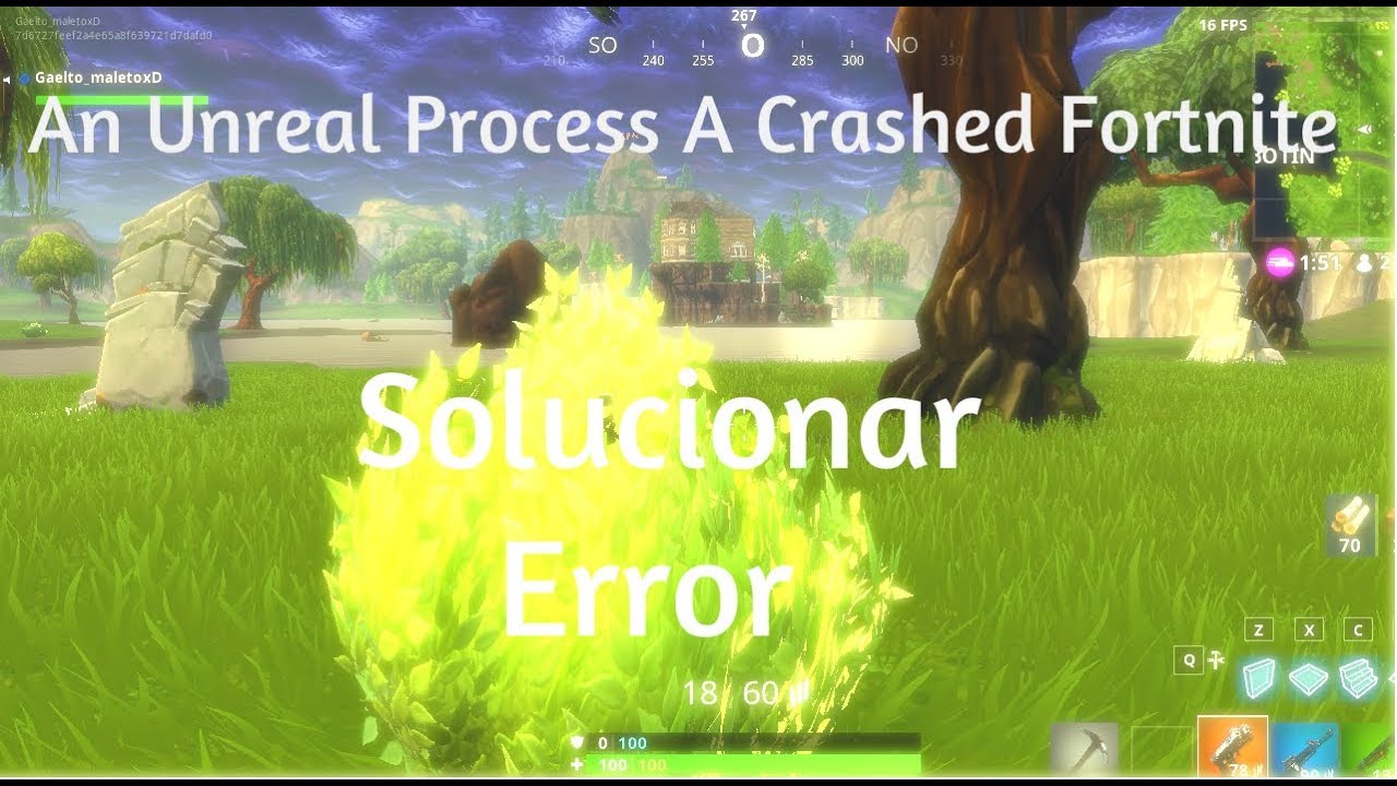 An Unreal Process Has Crashed Ue4 Fortnitegame Solved An Unreal Process Has Crashed Ue4fortnitegame
